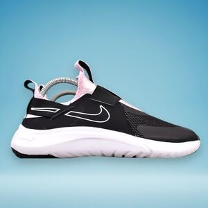 Nike Shoes Girls 7Y Black Pink Flex Plus Slip On Low Top Sneakers Women’s 8.5